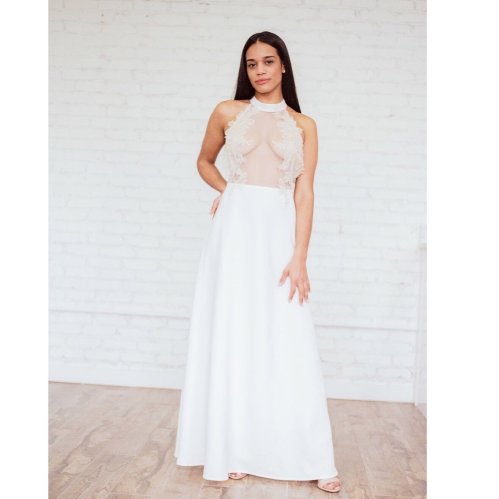 Halter Wedding Dress